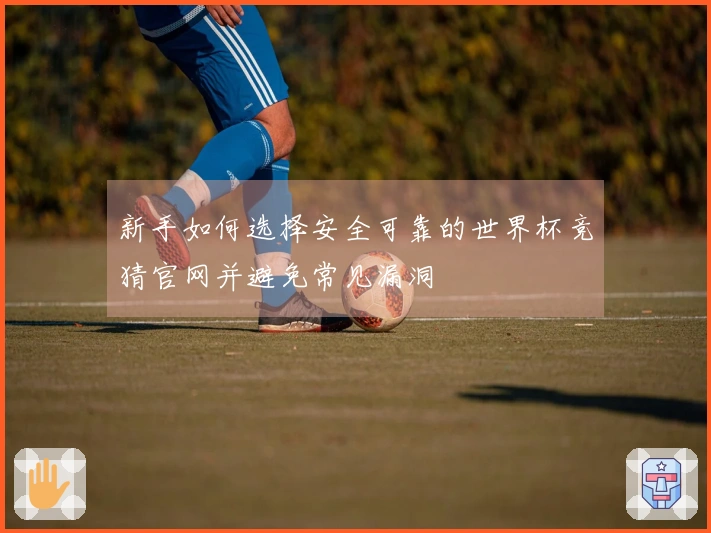 新手如何选择安全可靠的世界杯竞猜官网并避免常见漏洞