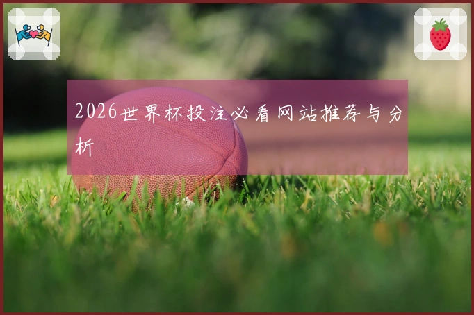 2026世界杯投注必看网站推荐与分析